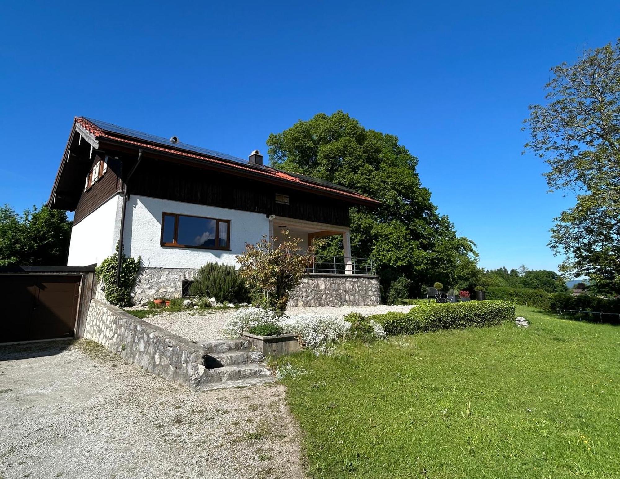 Ferienhaus Westerbuchberg Übersee Exterior foto
